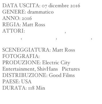 DATA USCITA: 07 dicembre 2016
GENERE: drammatico
ANNO: 2016
REGIA: Matt Ross
ATTORI: Viggo Mortensen, George MacKay, Samantha Isler, Annalise Basso, Kathryn Hahn
SCENEGGIATURA: Matt Ross
FOTOGRAFIA: Stéphane Fontaine
PRODUZIONE: Electric City Entertainment, ShivHans   Pictures
DISTRIBUZIONE: Good Films
PAESE: USA
DURATA: 118 Min

